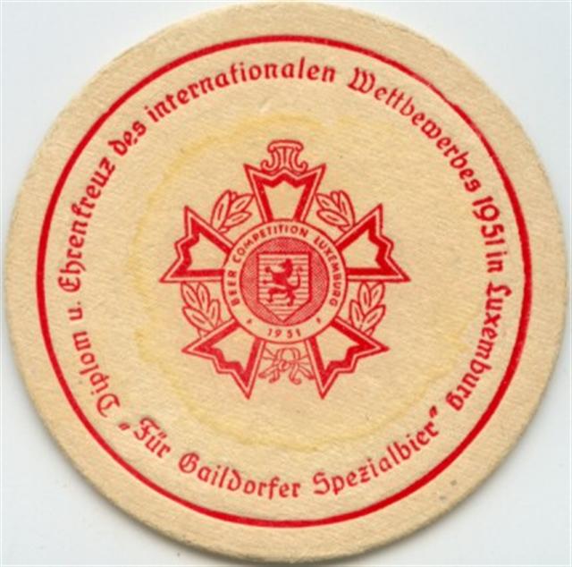 gaildorf sha-bw gaildorfer 1a (rund215-luxemburg 1951-rot)